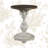 Hexham Turned Pedestal Plank Top End Table