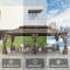 24 pi L 14 pi. D Pavillon de jardin en acier galvanisé avec double toit-112498317-112498315