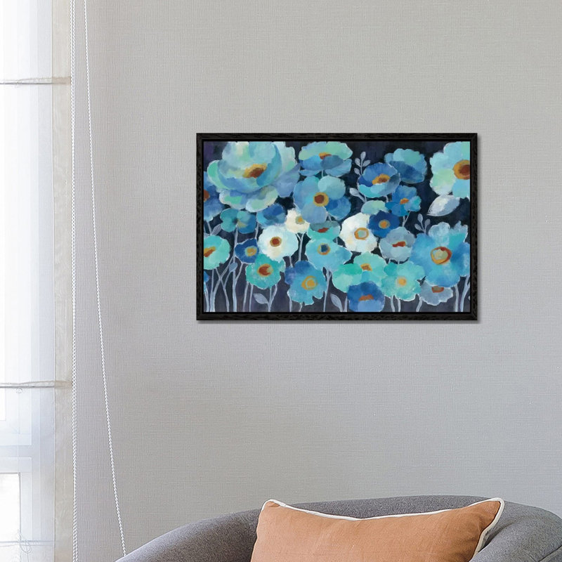 Silvia Vassileva - Print on Canvas, 66.04 cm H x 45.72 cm W, Black Floater Framed
