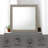 Mari Light Gray Finish Mirror