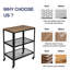 78cm H x 60cm W Utility Cart with Wheels-1621354633
