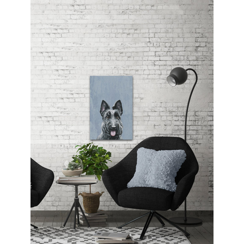 Appeased Look - Wrapped Canvas Painting, 30 cm H x 20 cm W x 3.81cm D