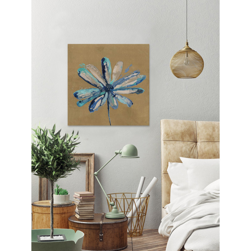 Wild Daisy III - reproduction sur toile, H 12 po x l 12 po x P 1,5 po