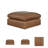 Arvil Upholstered Ottoman
