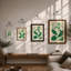 Study In Green Botanical - Print-1495744377-1495744380