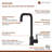 Stainless Steel Single Handle High-Arc Kitchen Faucet-71097885