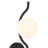 Ronaldo 1-Dimmable Globe Wall Sconce-1664949547