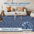 Solid Machine Washable Rug with Rubber Backing for Living Room Modern Non-Slip Dining Room Rug for Bedroom Floor Carpet for Office Nursery Playroom-1710316965