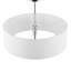 Chic Chandelier Semi Flush Ceiling Light With Shade By -826845774