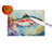 Rainbow Trout Glass Cutting Board Large