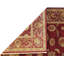 One-of-a-Kind Oriental Hand-Knotted Wool Burgundy/Gold/Teal Area Rug