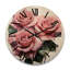 Horloge murale en bois massif Nazmeen-1843239456