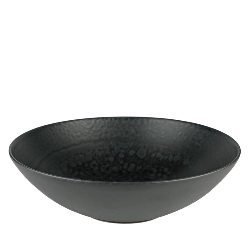Latitude Run® Black Hammered Salad Bowl 9.5"