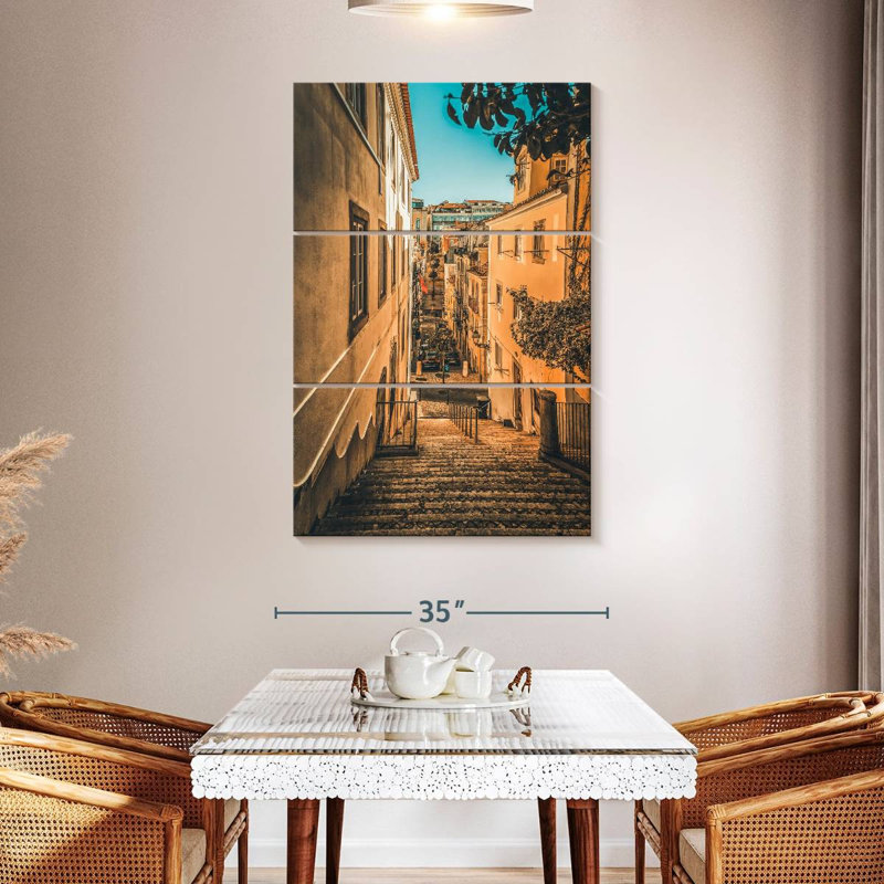 Sirpi Lisbon Steep Street, H 32 po x l 20 po