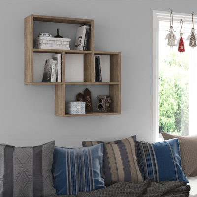 Charlesworth 3 Piece Square Floating Shelf