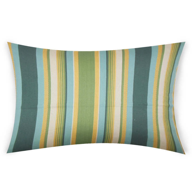 Striped Reversible Throw Pillow