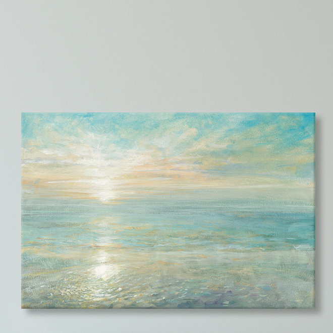 Sunrise - Wrapped Canvas Print, 30.48 cm H x 45.72 cm W, Wrapped Canvas