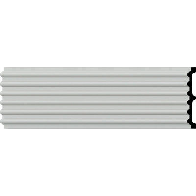 78 3/4 po x l 9 po/2 po x p 1 3/8 po Reeded