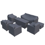Argyri Wicker Outdoor Patio Conversation Set Cover