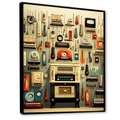 Nostalgic Jukebox Tunes 1 - Jukeboxes Wall Art