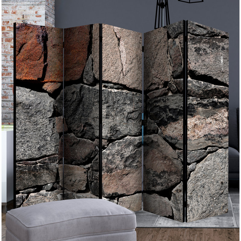 Crusoe 172cm H Folding Room Divider, 5