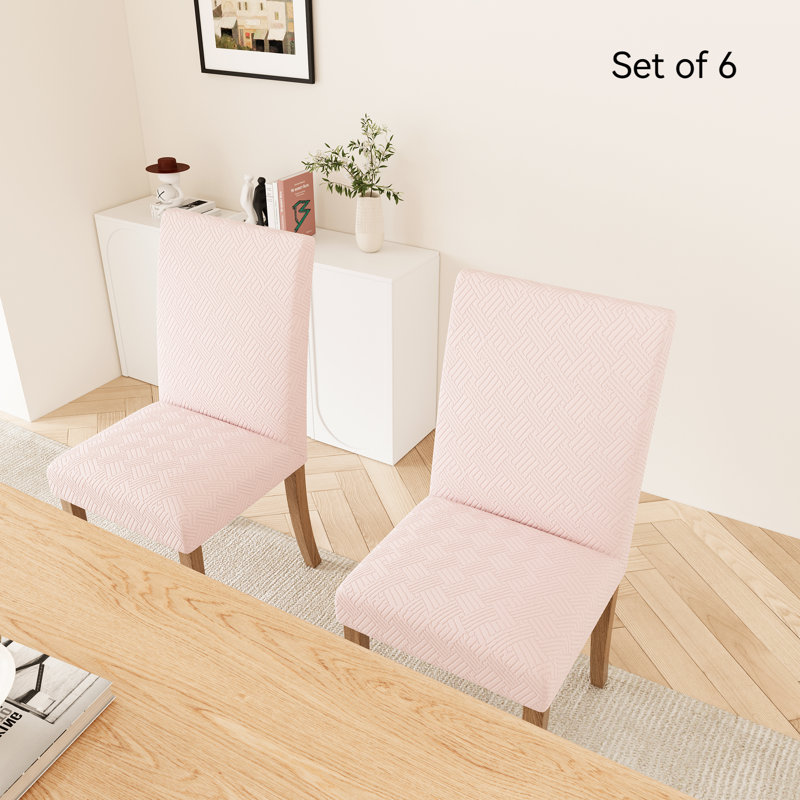 Housse pour chaise de salle à manger en polyester