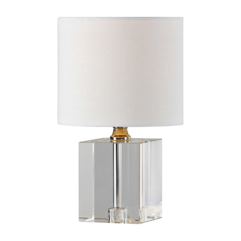 Tavarez 11.5" Crystal Table Lamp