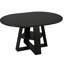 Table de salle à manger extensible ronde pour 4 à 8 personnes, table de salle à manger ovale de cuisine moderne avec feuilles amovibles peu encombrantes, base en bois avec tablette de rangement pour le salon de la cuisine-133674911
