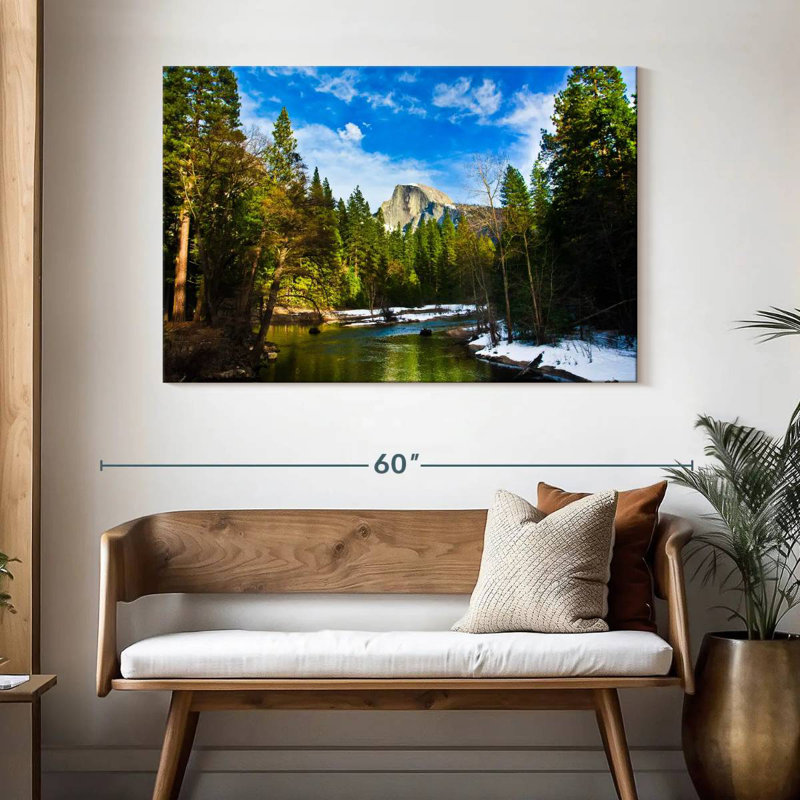 Alvord Glimpse Of Half Dome, H 32 po x l 48 po