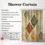 Timeless Tiles - Rideau de douche Premium-582466072
