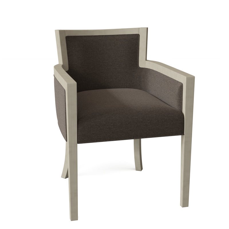 Albany Upholstered Arm Chair, 9953 Mink, Almond Buff
