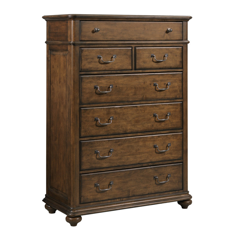 Skylinn Solid Wood 42'' W 7 - Drawer Dresser