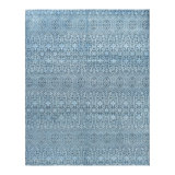 Overdyed One-of-a-Kind 7' 10" X 9' 10" Hand Knotted Area Rug