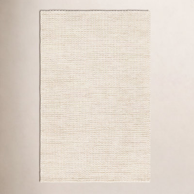 Hero Cream Hand-Woven Rug