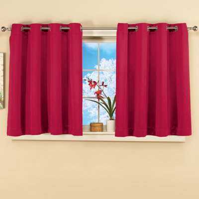 Abdualeem Tab Top Blackout Single Curtain Panel