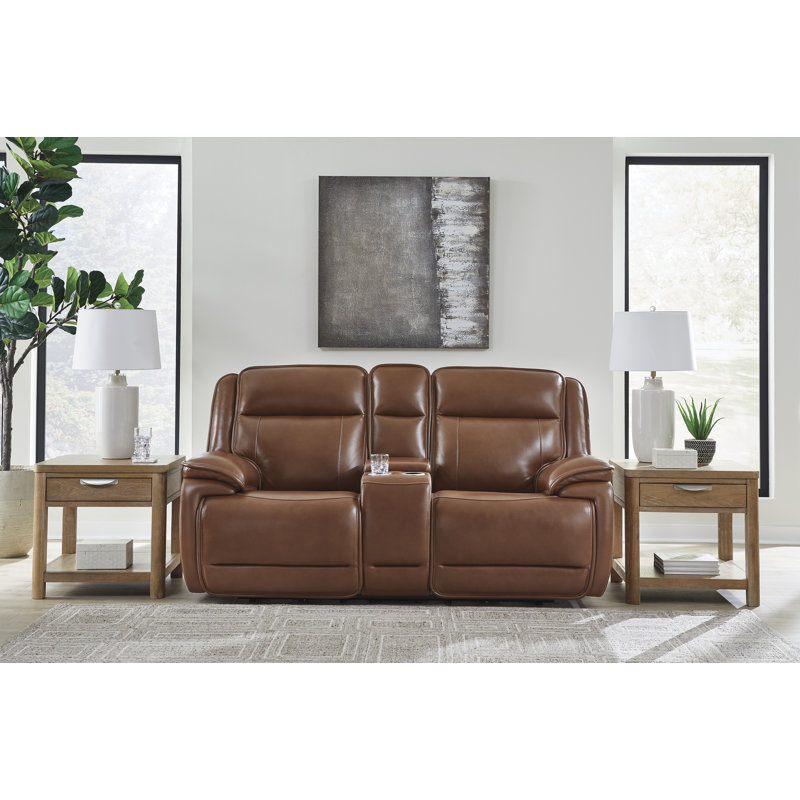 Causeuse inclinable électrique avec console Limium
