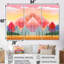Tetbury - ensemble de reproductions d'art mural paysage abstrait-108314173-108314178