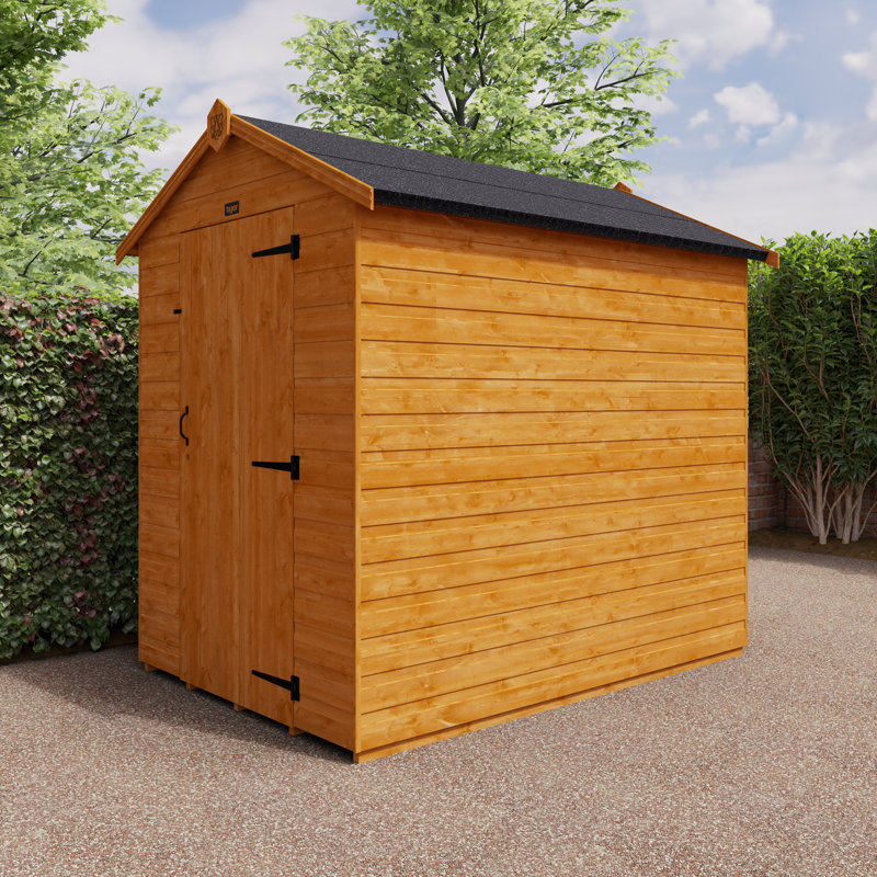 7x5w Tiger Shiplap Windowless Apex