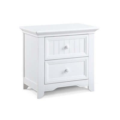 Winchester 2 Drawer Solid Wood Nightstand by Suite Bebe