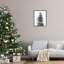 «Snow Covered Christmas Tree Believe», impression-337046988-337046984
