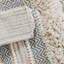 Tapis de bain tissé à rayures tissées gris 22 po x 58 po-1380079327-1380079325