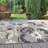 Floral Beige/Gray/Ivory Indoor & Outdoor Area Rug Gray-110742416
