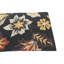 Tapis noir Poppe 4 x 6