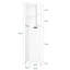 Lyndora Freestanding Linen Cabinet