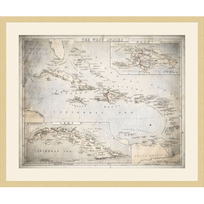 West Indies Map 1 Print
