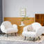 Fauteuil rembourré Eleese Teddy, chaise d'appoint moderne avec pieds en métal-1456069410-1456069408