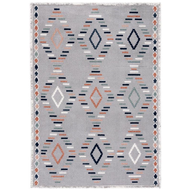 Khallil Performance Geometric Rug, Rectangle 8' x 10'