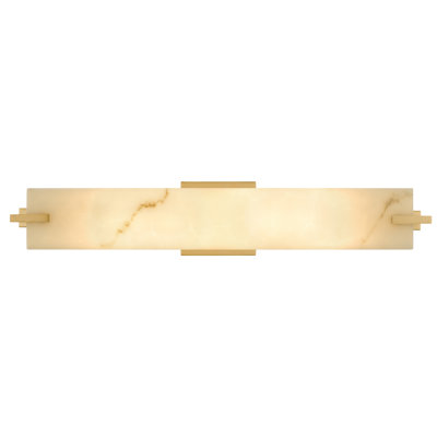 Seraphine 2-Light Brushed Gold Vanity Light