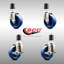 Ensemble de roulettes extensibles en poly 316