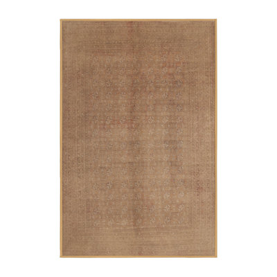 Tapis brun contemporain